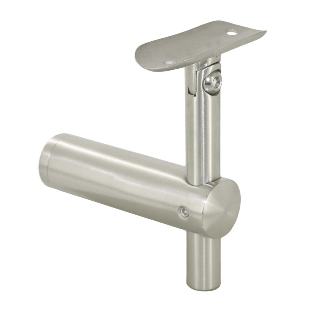 Handrail bracket adjustable